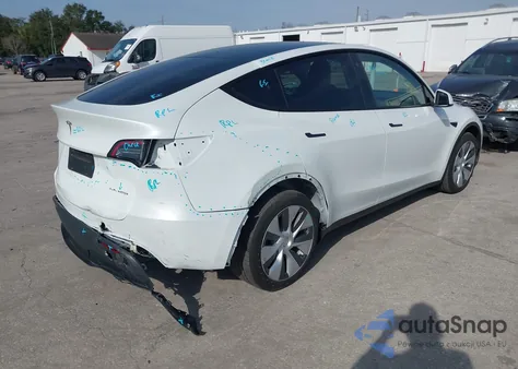 2023 Tesla Model Y Awd/Long Range Dual Motor All-Wheel Drive from USA, damaged, VIN 7SAYGDEE3PA080819
